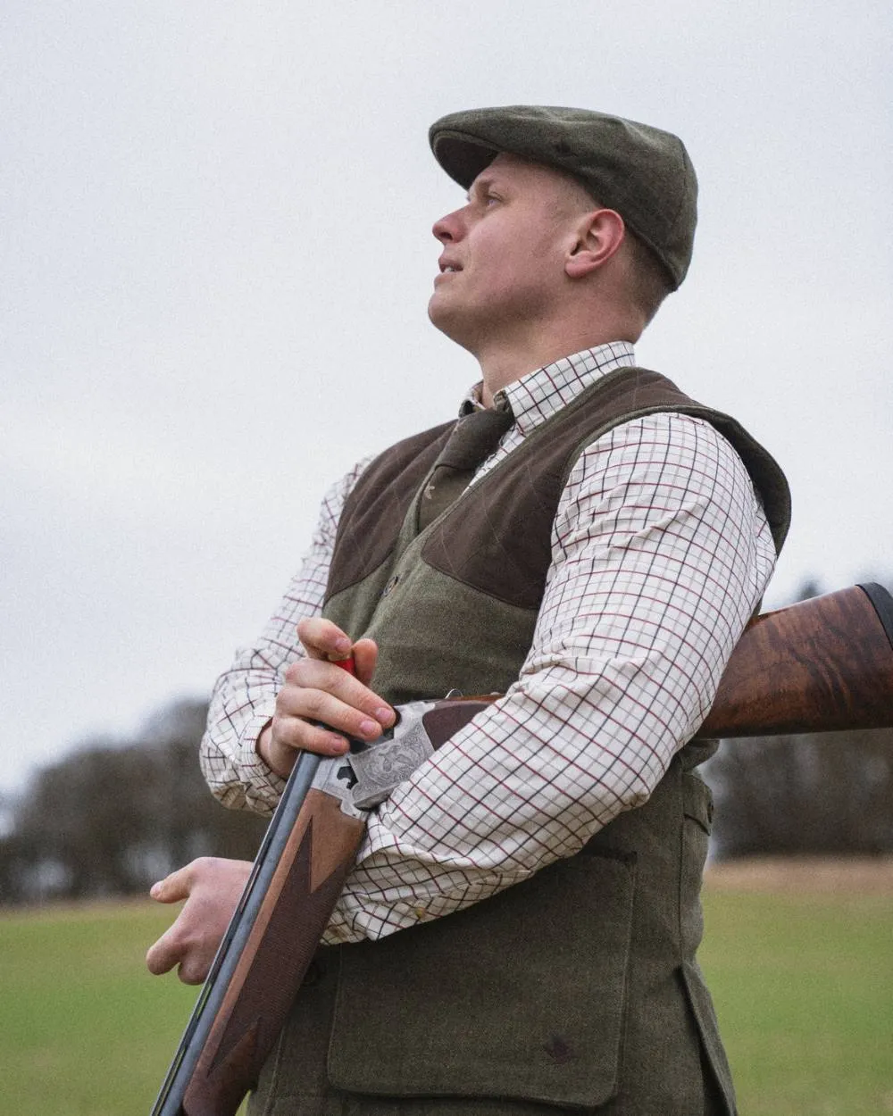 Seeland Hillside Waistcoat Long Sleeve Cotton Shirts