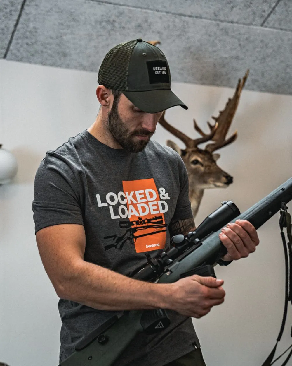 Seeland Loaded T-Shirt Shooting Check Shirts