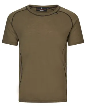 Seeland Mens Apex Merino T-Shirt Cotton Crew Neck Tees Men