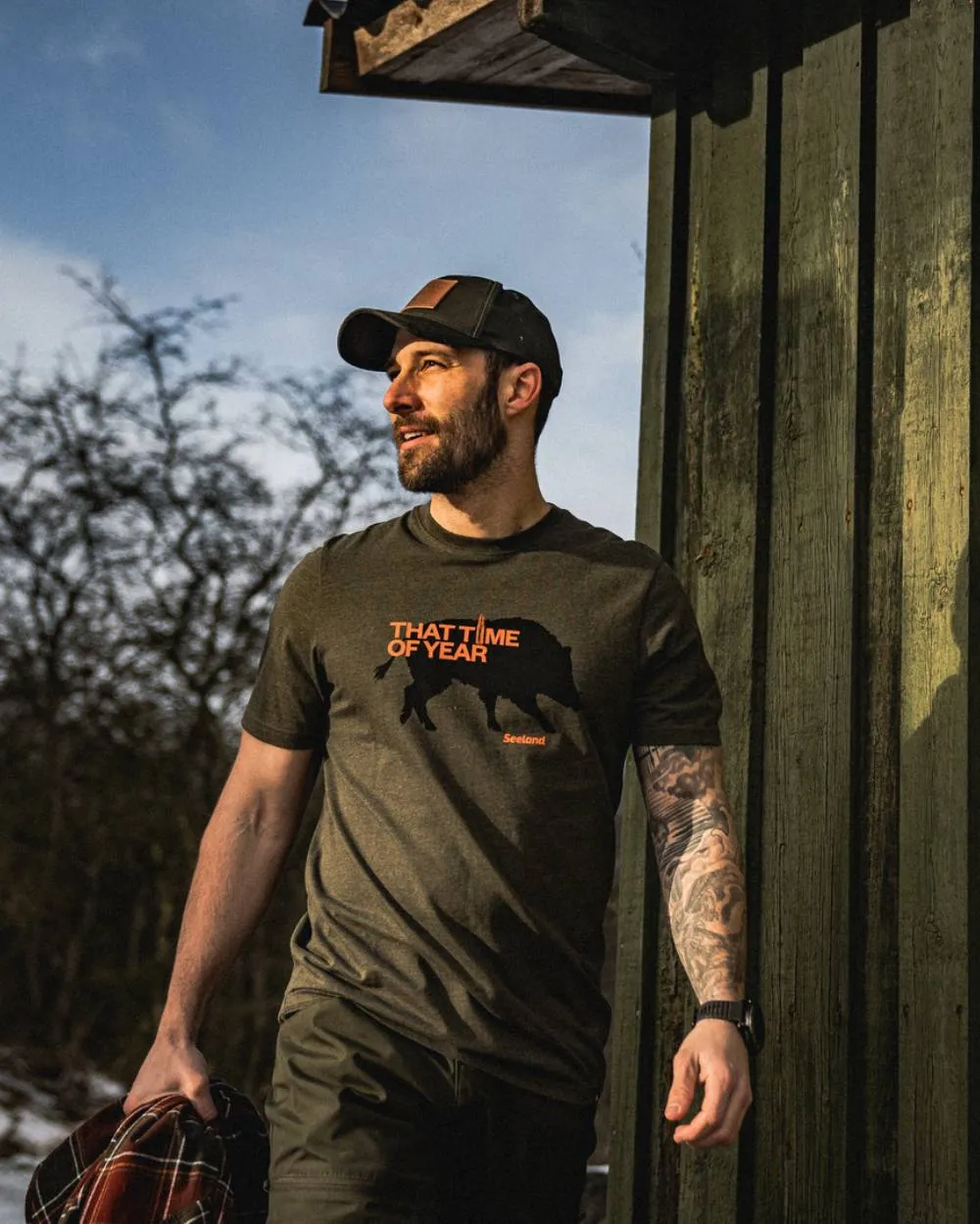 Seeland That Time T-Shirt Shooting Check Shirts