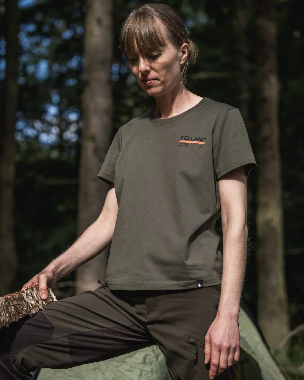 Seeland Womens Leala T-Shirt Bushcraft Flannel Shirts