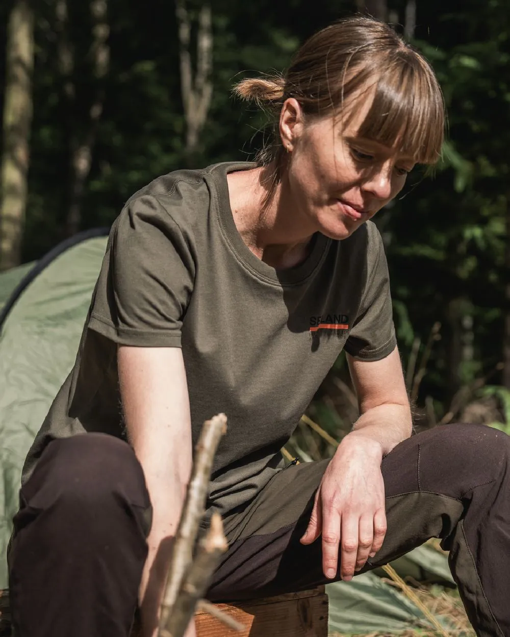 Seeland Womens Leala T-Shirt Bushcraft Flannel Shirts