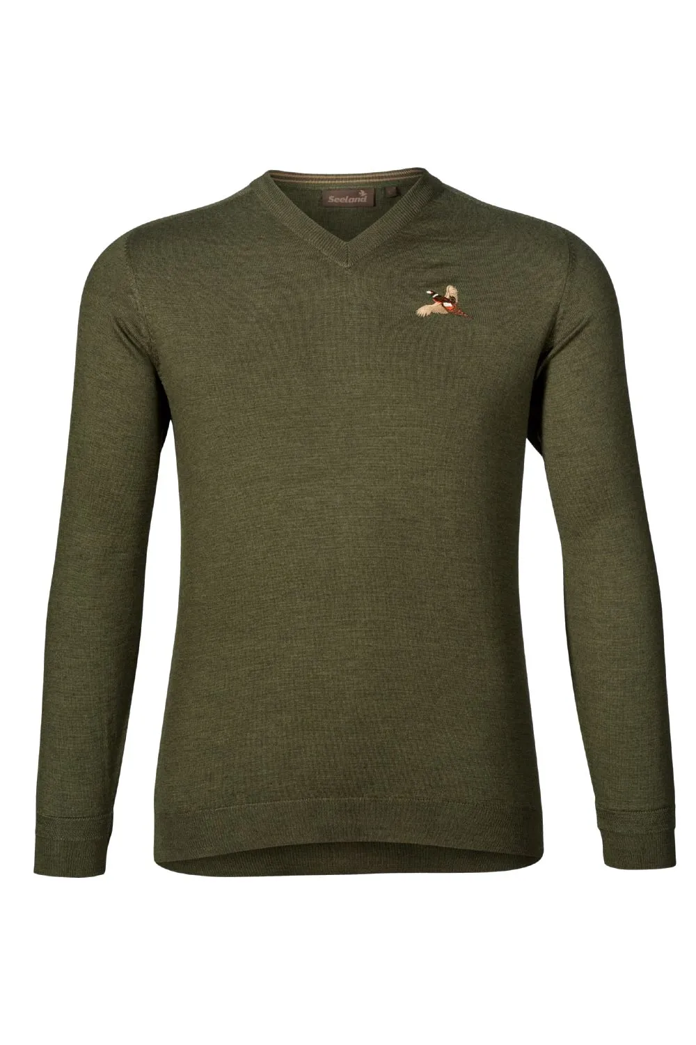 Seeland Woodcock V-neck Pullover Men's Wool Knit Cardigans