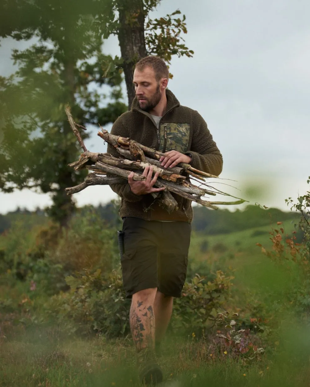 Seeland Zephyr Camo Fleece Jacket Hunting Fleece Jackets