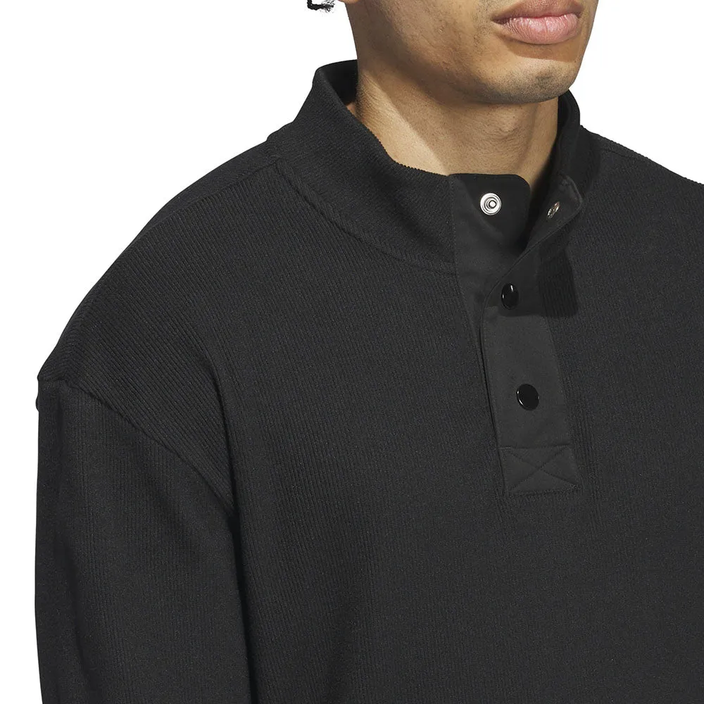 Adidas Go-To Cozy Pullover - Black Walk with Power