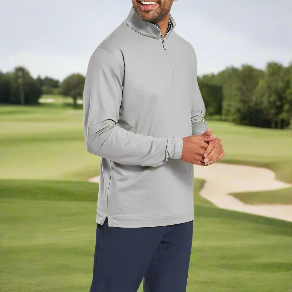 Footjoy Speckle Print Chill-Out Pullover - Grey Loud Looks, Smooth Moves Move Like You Mean It