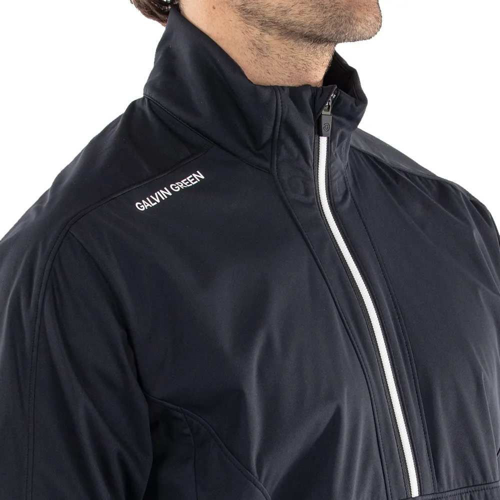 Galvin Green Lawrence Windstopper 1/4 Zip Pullover - Black/White Made to Move