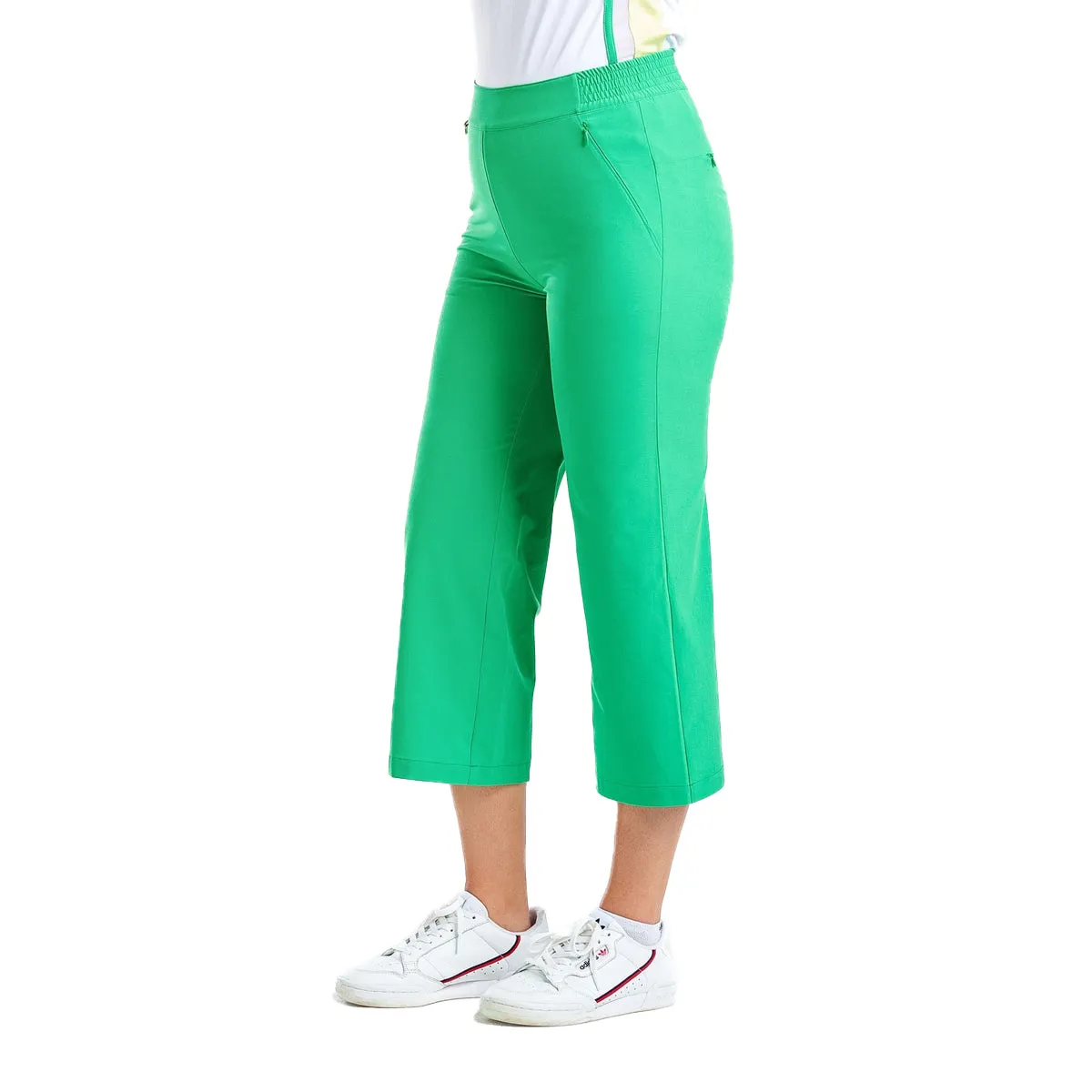 Nivo Women'S Maude Capri Golf Pants - Classic Green Unleash Your Power Cyber Monday Sale