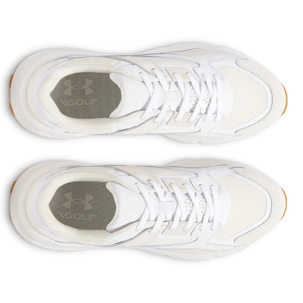 Under Armour Forge 96 Spikeless Waterproof Shoes - White/Stone/White Flash Sale