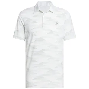 Autumn Sale Adidas Ultimate365 Speed Stripe Polo Shirt - White/Silver Green