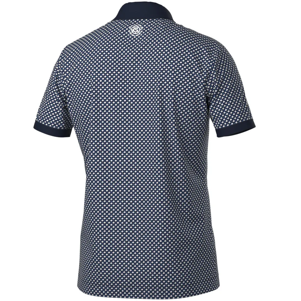 Galvin Green Mate Polo Shirt - Cool Grey/Navy Clearance Sale Redefine Classic