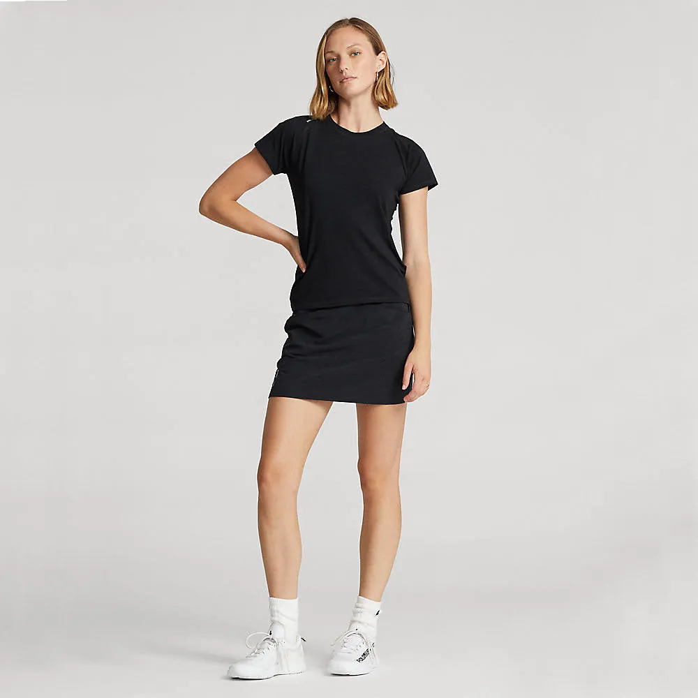 Independence Day Sale Hit Your Next Level Rlx Ralph Lauren Women'S Stretch Crew Tee - Polo Black