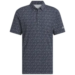 Adidas Ultimate365 Micro Argyle Polo Shirt - Collegiate Navy/Grey Three Built for the Bold