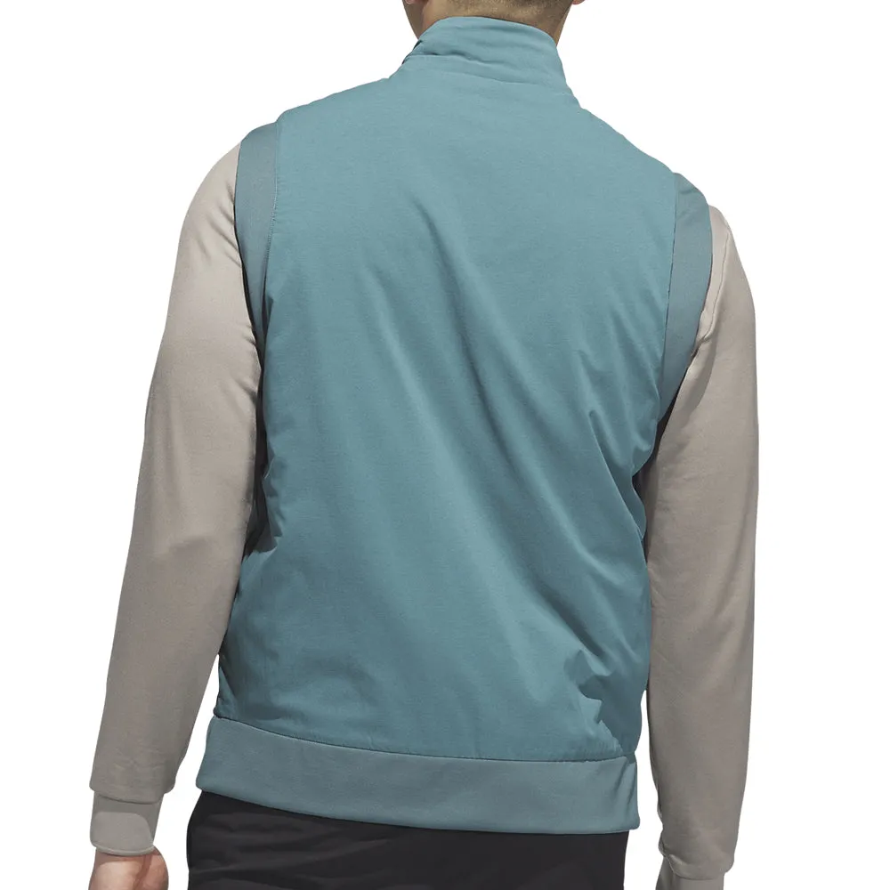 Adidas Ultimate365 Tour Frostguard Full-Zip Vest - Preloved Teal Halloween Sale Walk Tall