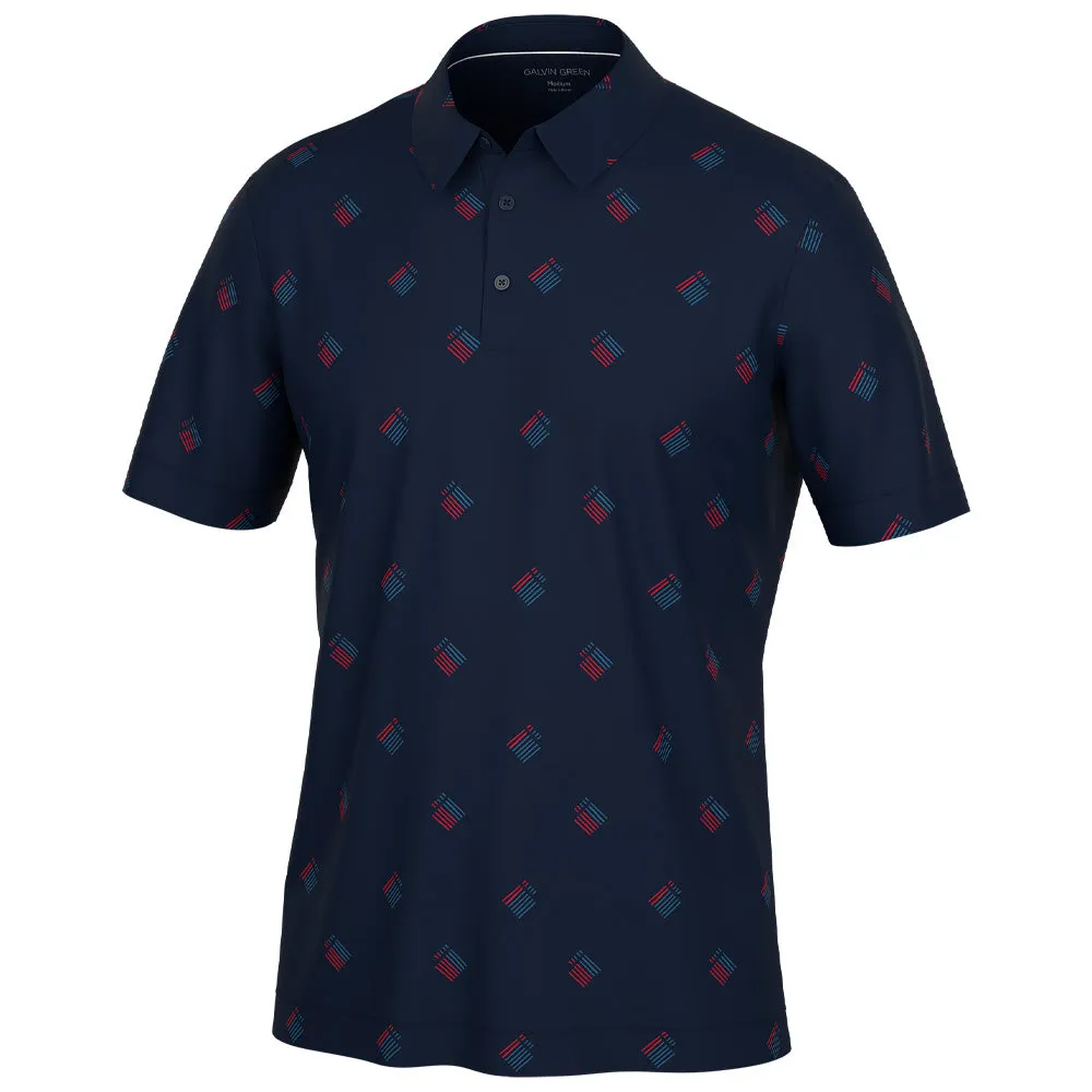 Galvin Green Memo Polo Shirt - Navy Footwear for the Fearless