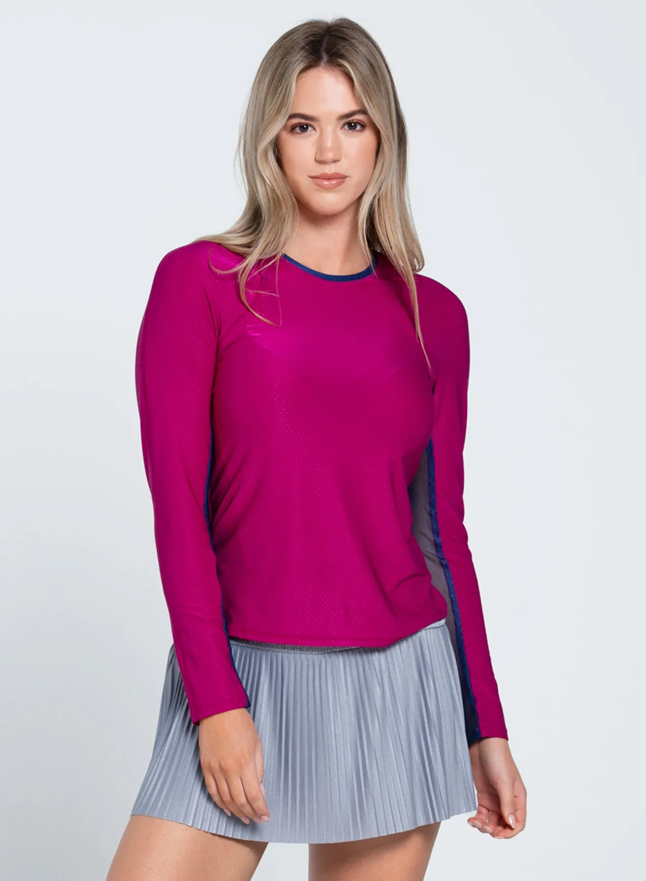 Shimmer On Long Sleeve Style Meets Power