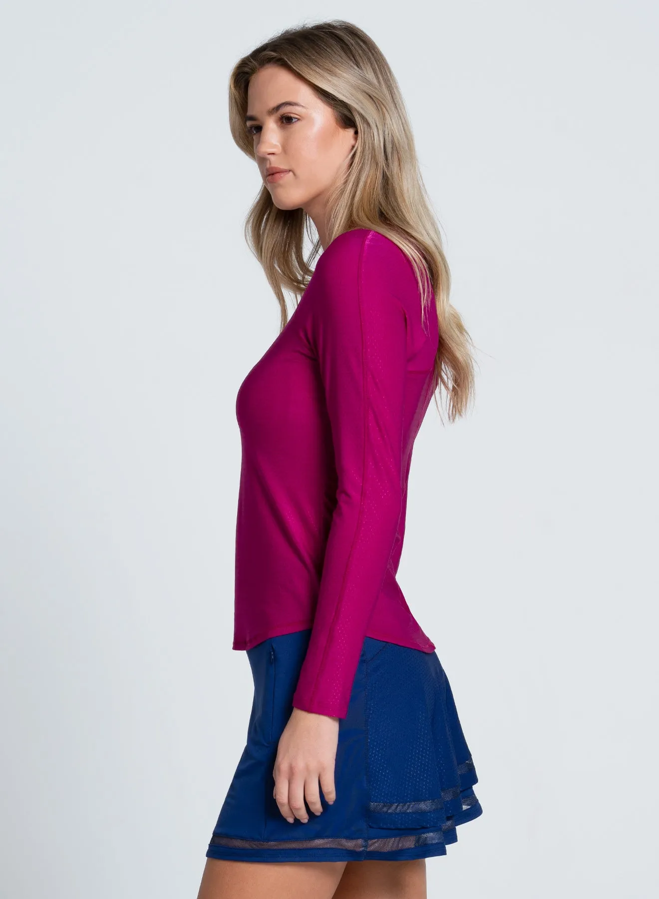 Shimmer On Long Sleeve Own the Moment Command Attention
