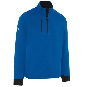 Callaway Midweight Textured 1/4 Zip Pullover - Lapis Blue Power Every Step Built to Move You