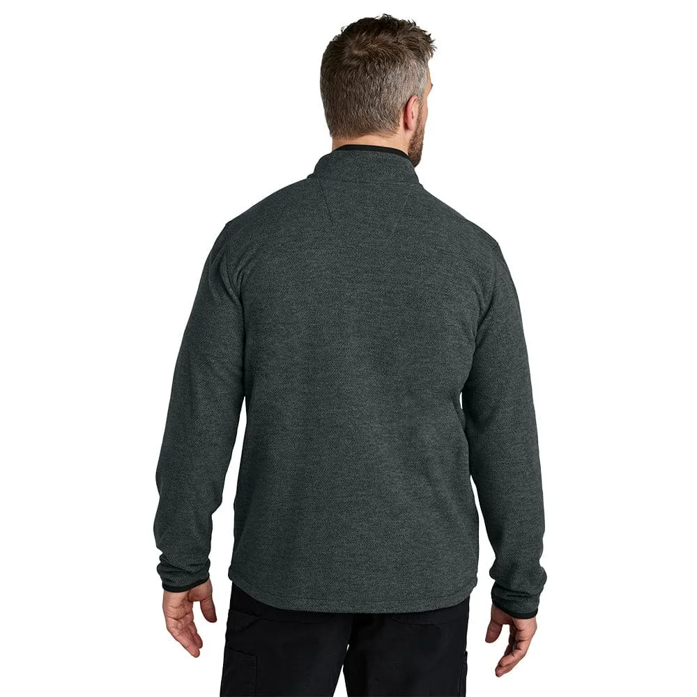 Carhartt - Men'S Textured Full-Zip Fleece Jacket Footwear for the Fearless Performance Unleashed
