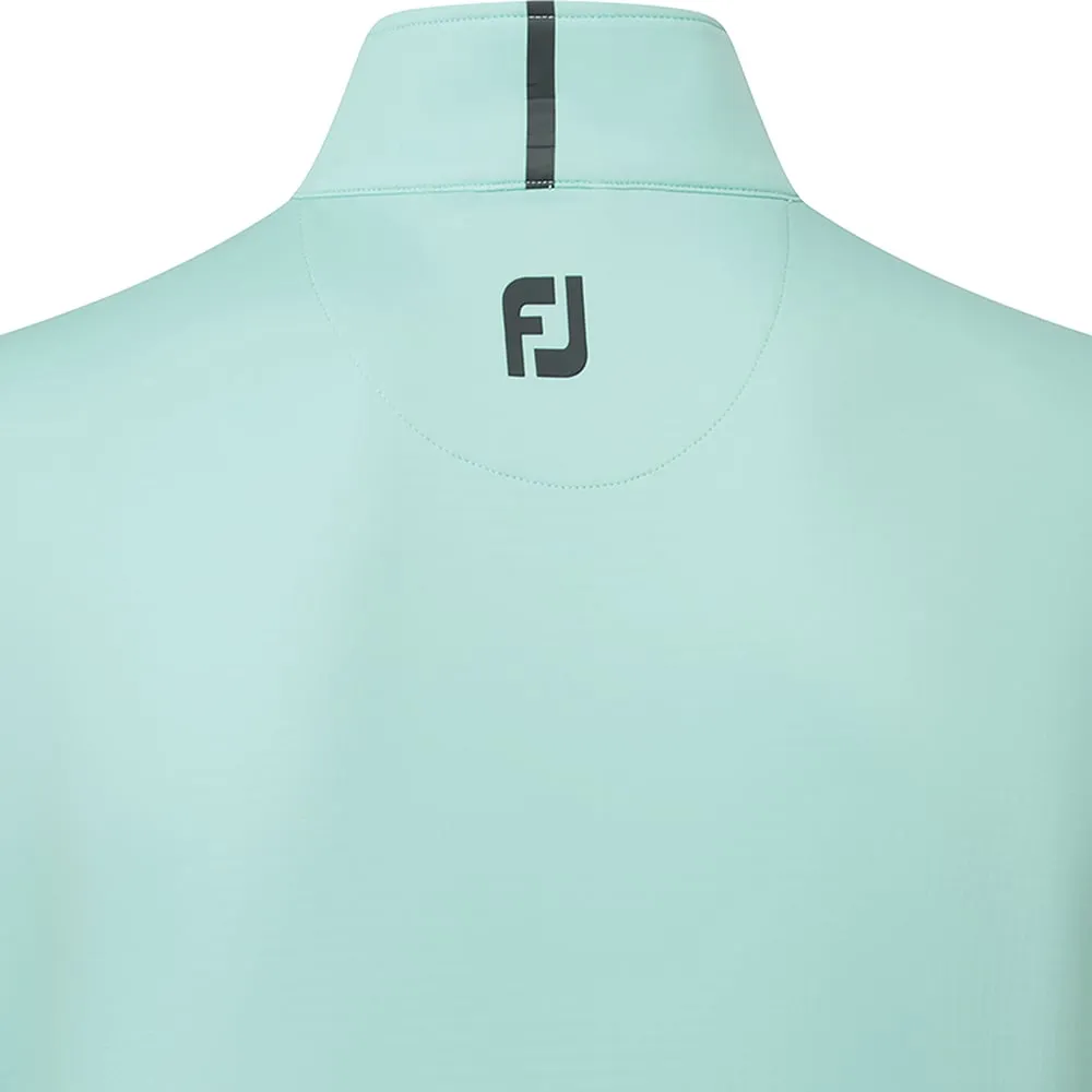 Bring the Heat Step Out Boldly Footjoy Thermoseries Fleece Back Vest - Seaglass