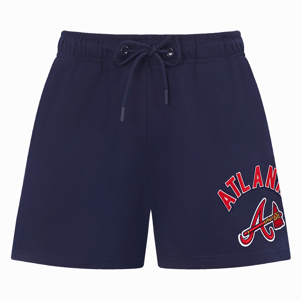 SHORTS DE ALGODN MLB ATLANTA BRAVES CLASSIC CHENILLE PARA MUJER