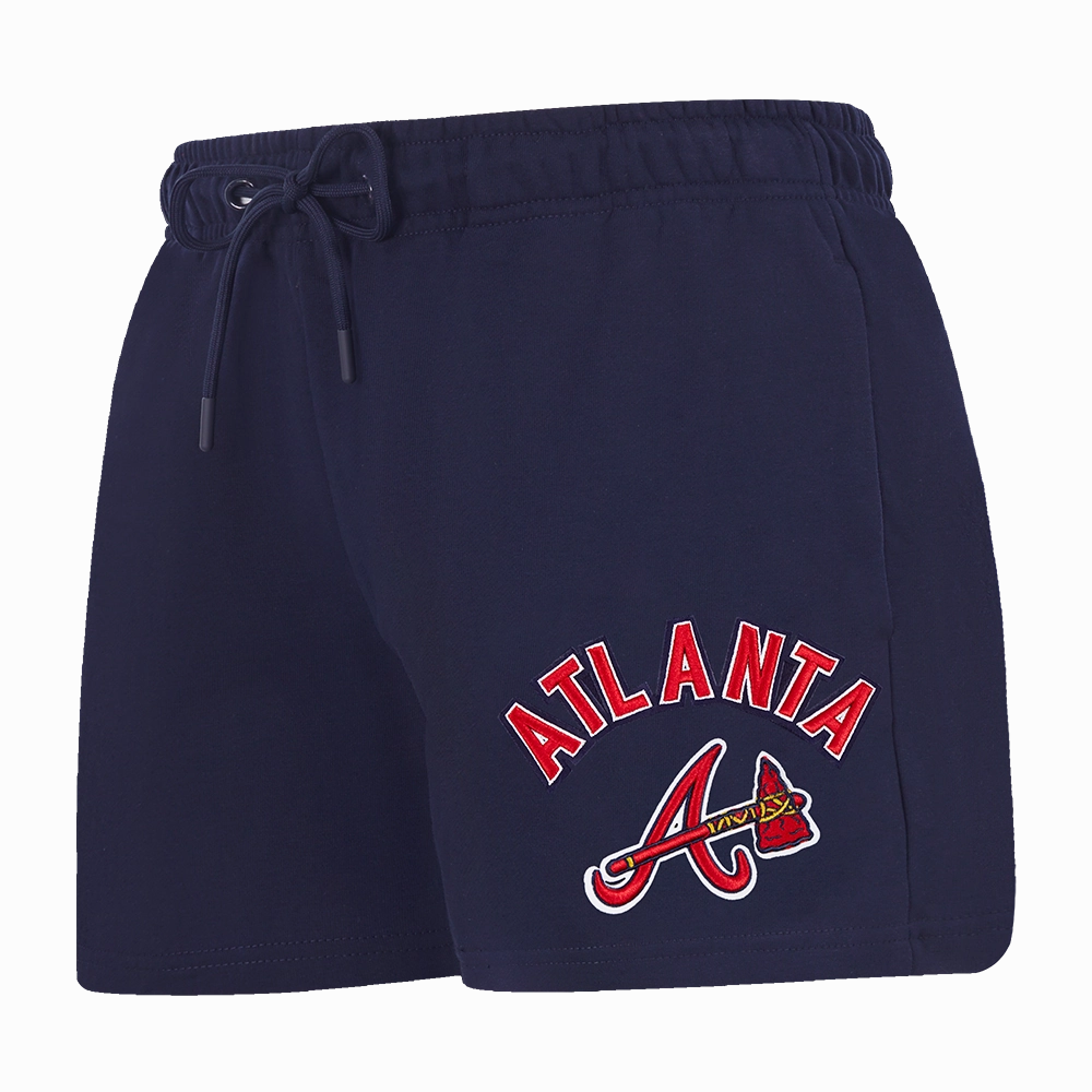 SHORTS DE ALGODN MLB ATLANTA BRAVES CLASSIC CHENILLE PARA MUJER