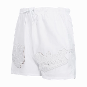 SHORTS DE ALGODN MLB DETROIT TIGERS WHITE OUT