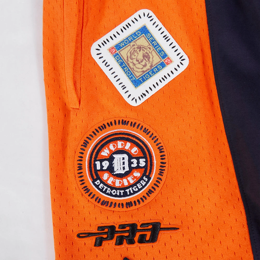 SHORTS DE BASQUETBOL MLB DETROIT TIGERS DIY PICK STITCH