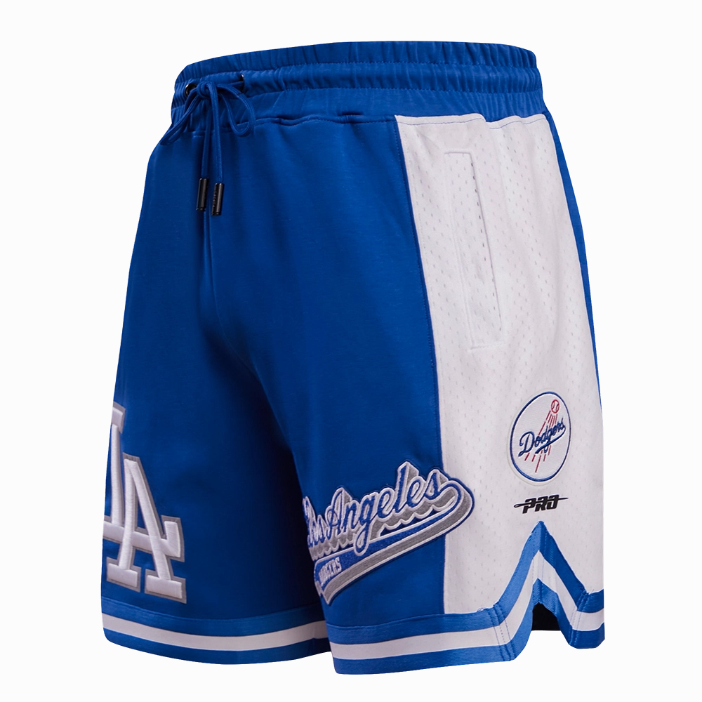 SHORTS DE BASQUETBOL MLB LOS ANGELES DODGERS SCRIPT TAIL