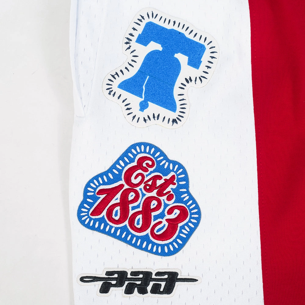 SHORTS DE BASQUETBOL MLB PHILADELPHIA PHILLIES DIY PICK STITCH