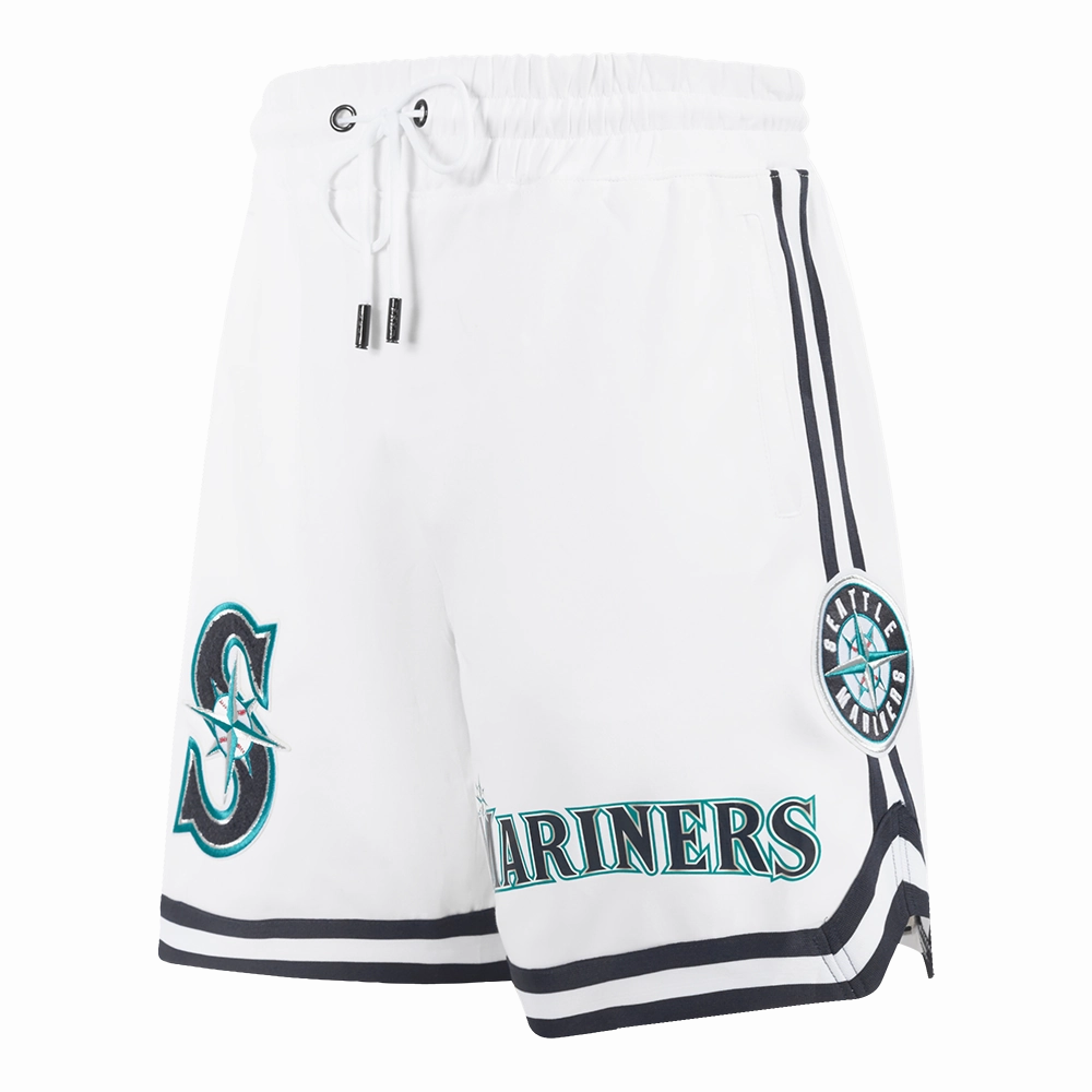 SHORTS DE BASQUETBOL MLB SEATTLE MARINERS CLASSIC CHENILLE