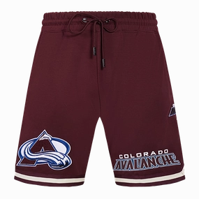 SHORTS DE BASQUETBOL NHL COLORADO AVALANCHE CLASSIC CHENILLE