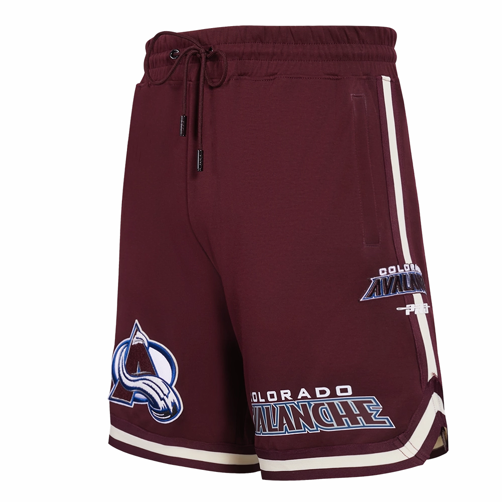 SHORTS DE BASQUETBOL NHL COLORADO AVALANCHE CLASSIC CHENILLE