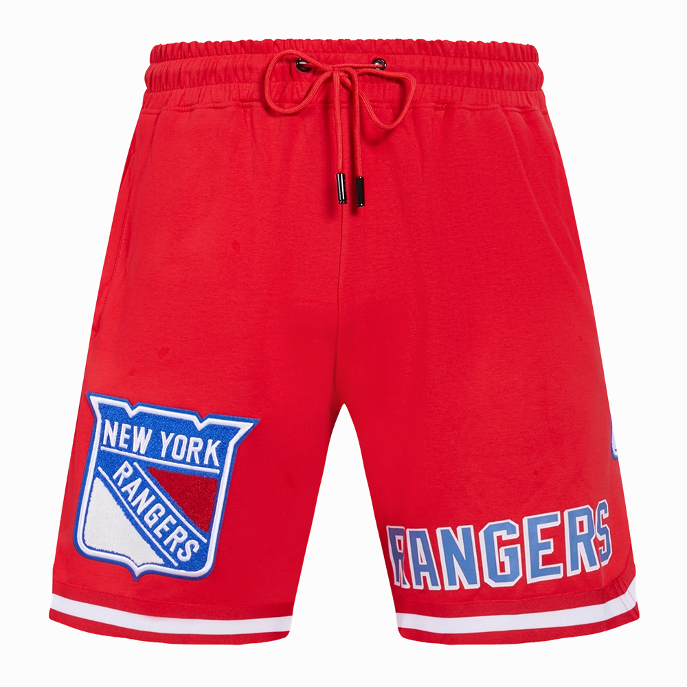SHORTS DE BASQUETBOL NHL NEW YORK RANGERS CLASSIC CHENILLE