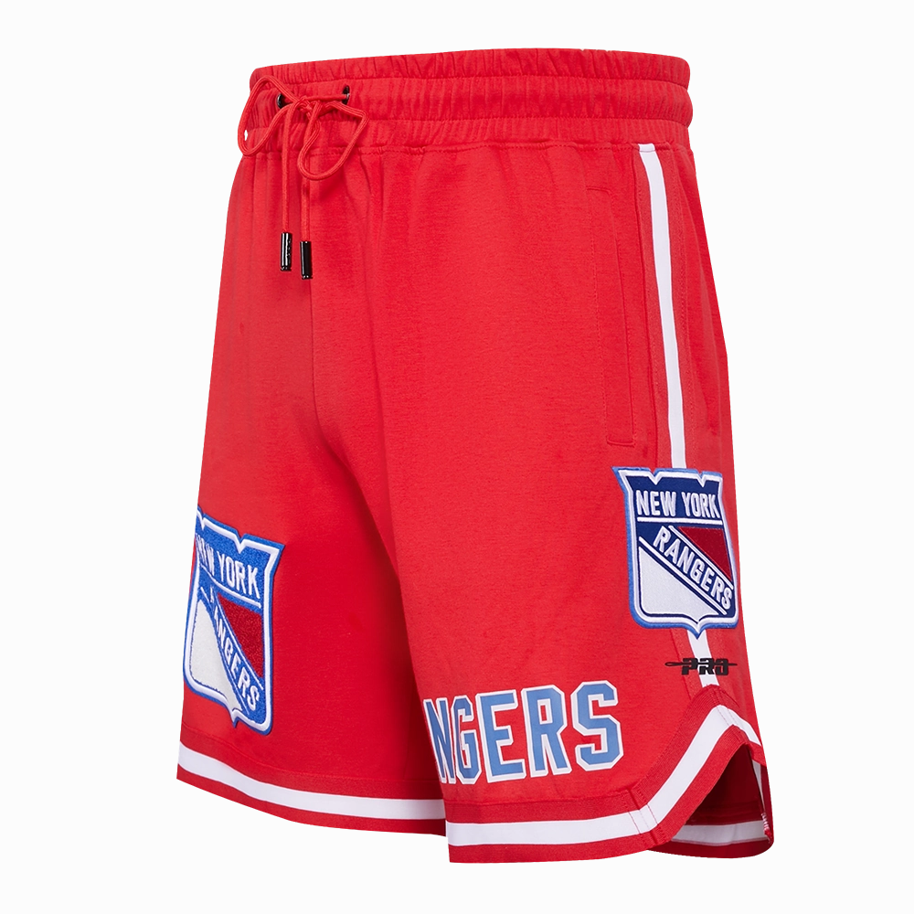 SHORTS DE BASQUETBOL NHL NEW YORK RANGERS CLASSIC CHENILLE