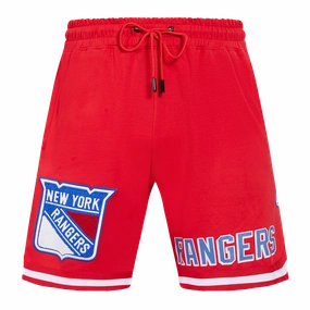 SHORTS DE BASQUETBOL NHL NEW YORK RANGERS CLASSIC CHENILLE