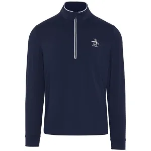 Big Savings Original Penguin 1/4 Zip Performance Earl Pullover - Black Iris