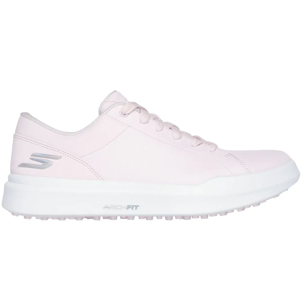 Hit Your Next Level Skechers Go Golf Drive 6 Ladies Spikeless Waterproof Shoes - Pink