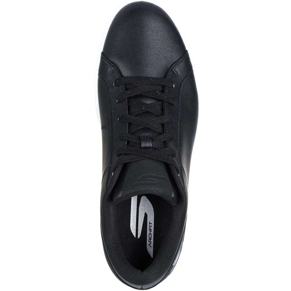 Skechers Go Golf Drive 6 Spikeless Waterproof Shoes - Black/White Fearlessly You
