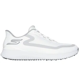 Step Into Strength Skechers Go Golf Flight Spikeless Shoes - White/Grey