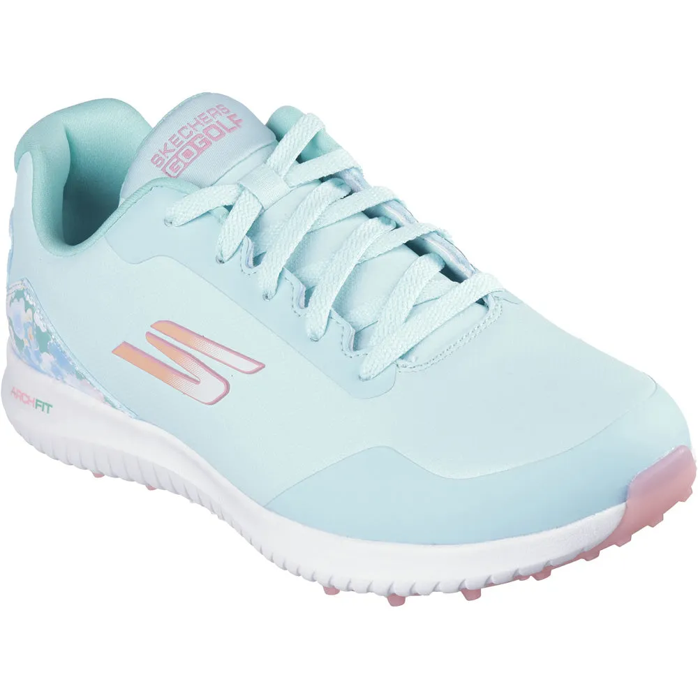 Confidence Starts Here Loud Looks, Smooth Moves Skechers Go Golf Max 3 Ladies Spikeless Waterproof Shoes - Teal