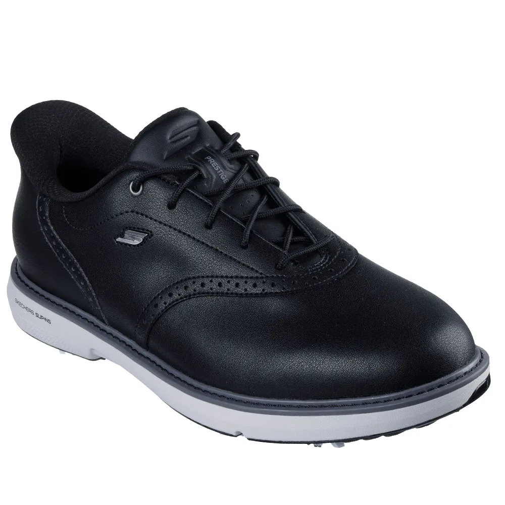 Skechers Go Golf Prestige Spiked Waterproof Shoes - Black Deal Of The Century Dare to Lead