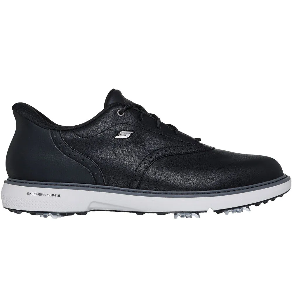 Skechers Go Golf Prestige Spiked Waterproof Shoes - Black Walk Loud