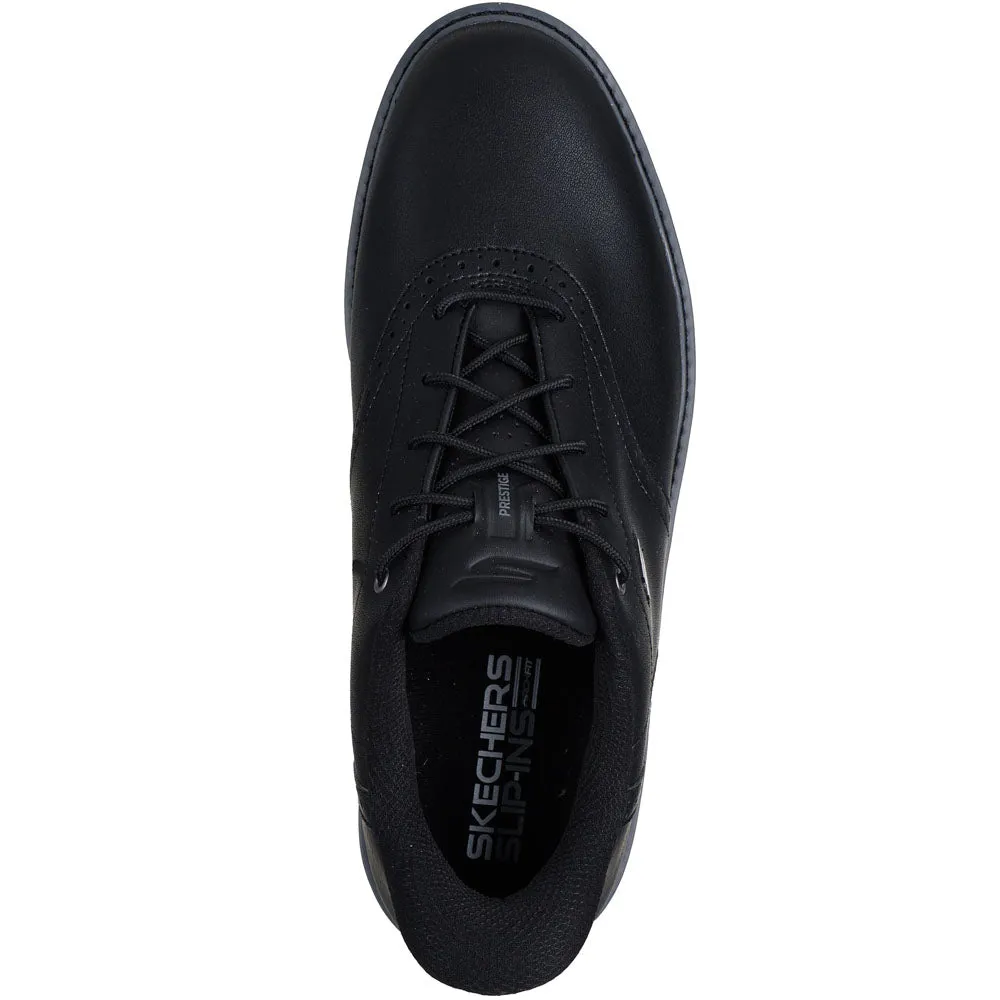 Skechers Go Golf Prestige Spiked Waterproof Shoes - Black Power Every Step