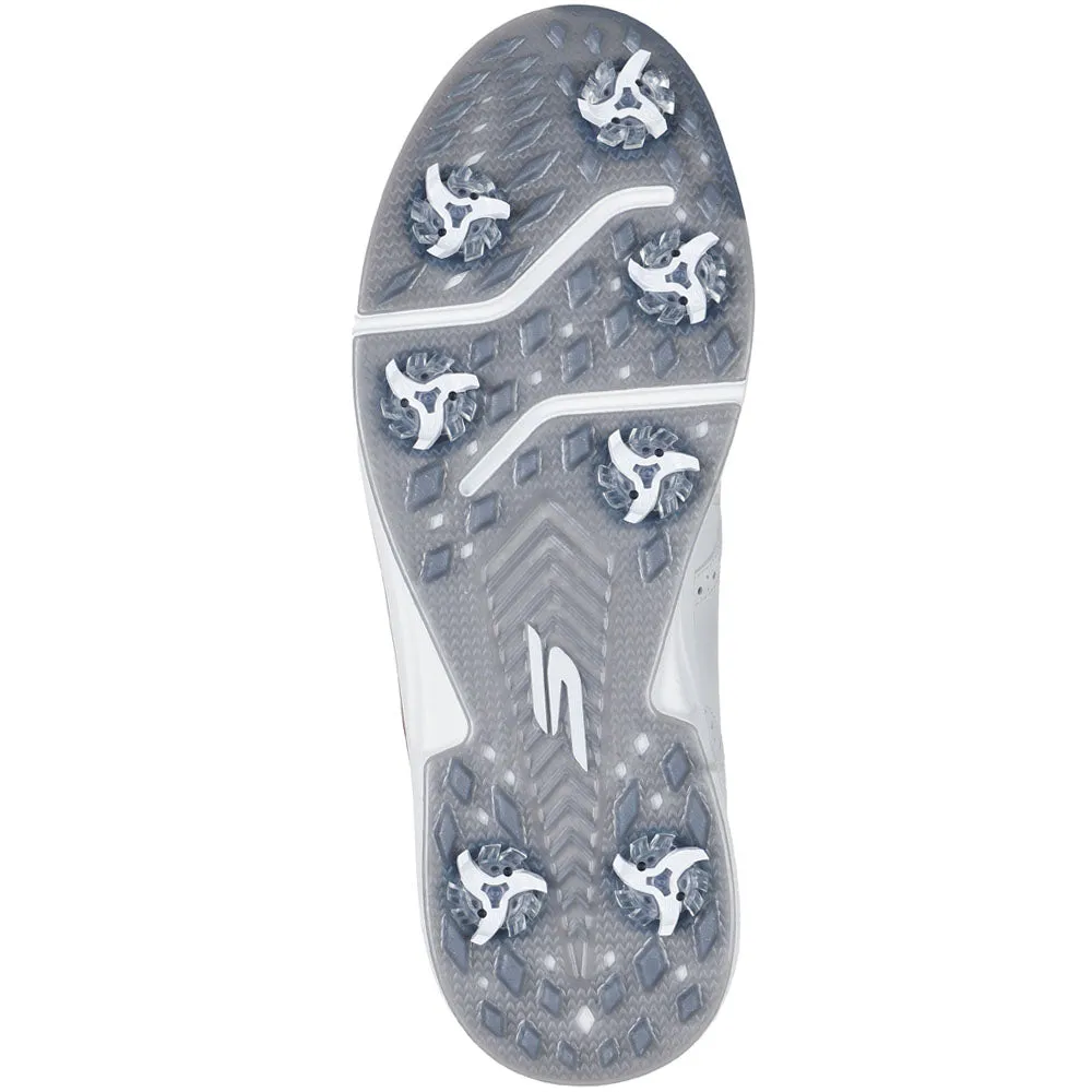 No Limits, Just Style Economical Skechers Go Golf Prestige Spiked Waterproof Shoes - White