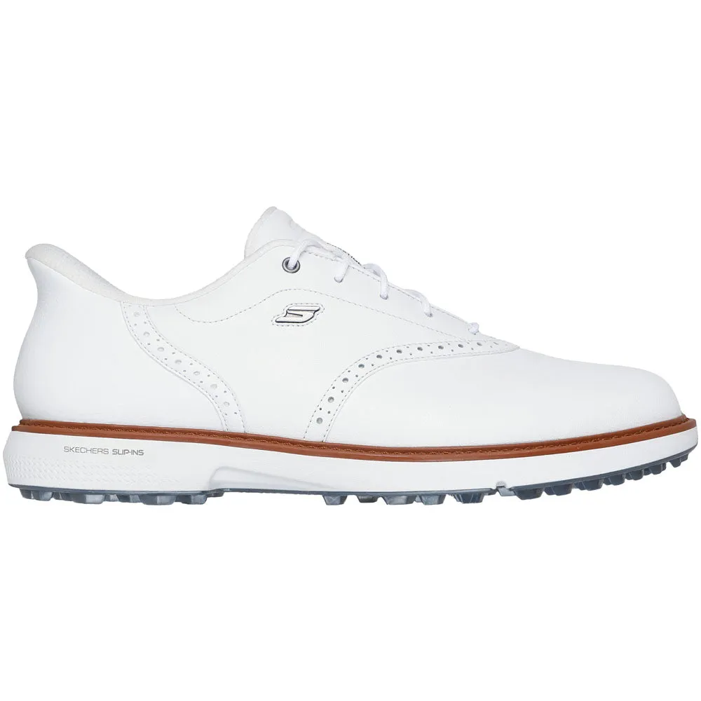 Skechers Go Golf Prestige Spikeless Waterproof Shoes - White Limited Time Offer