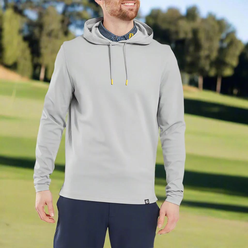 Footjoy Ottoman Jacquard Hoodie - Grey Game-Changer Footwear