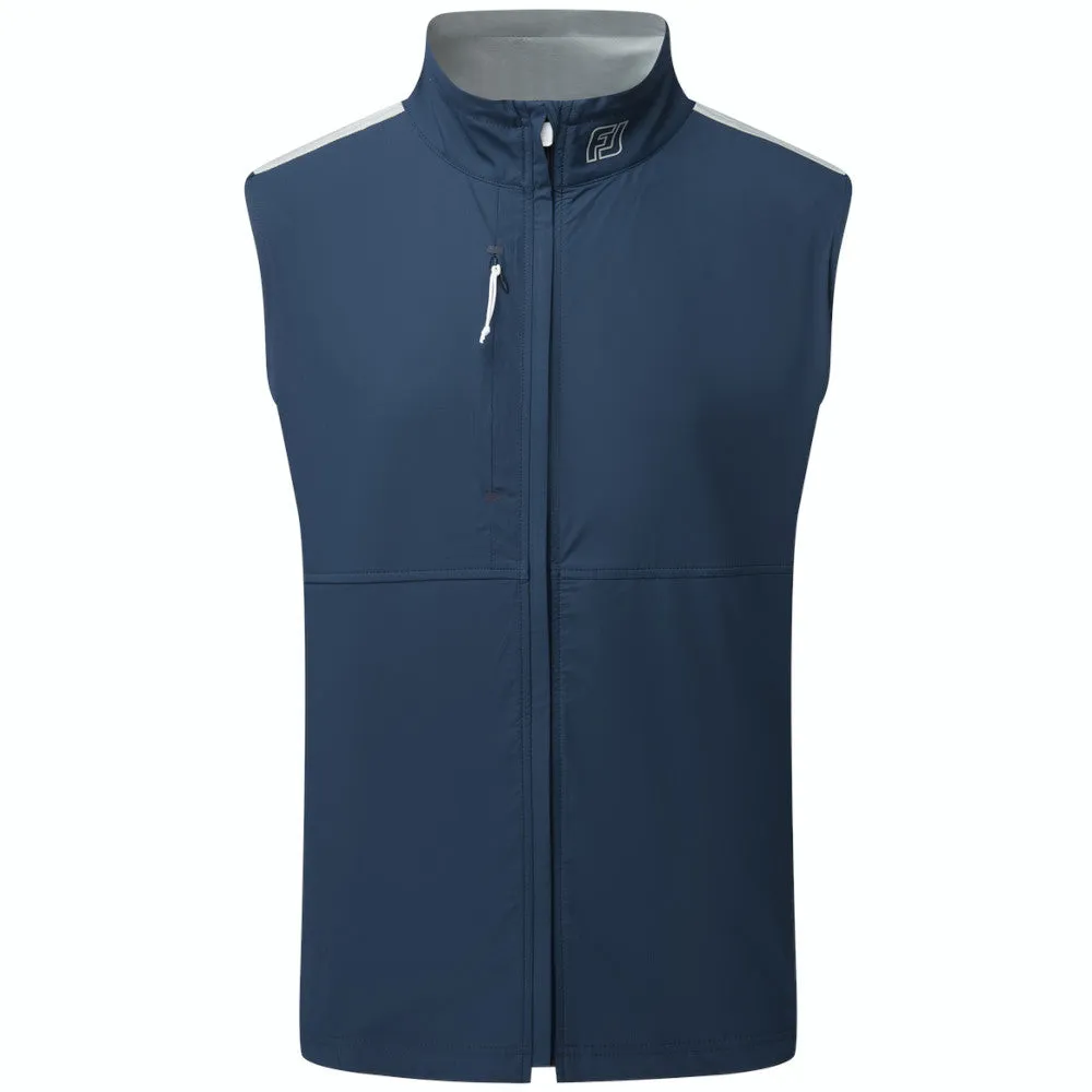 All Saints' Day Sale Command Attention Footjoy Temposeries Lightweight Gilet - Navy/Grey