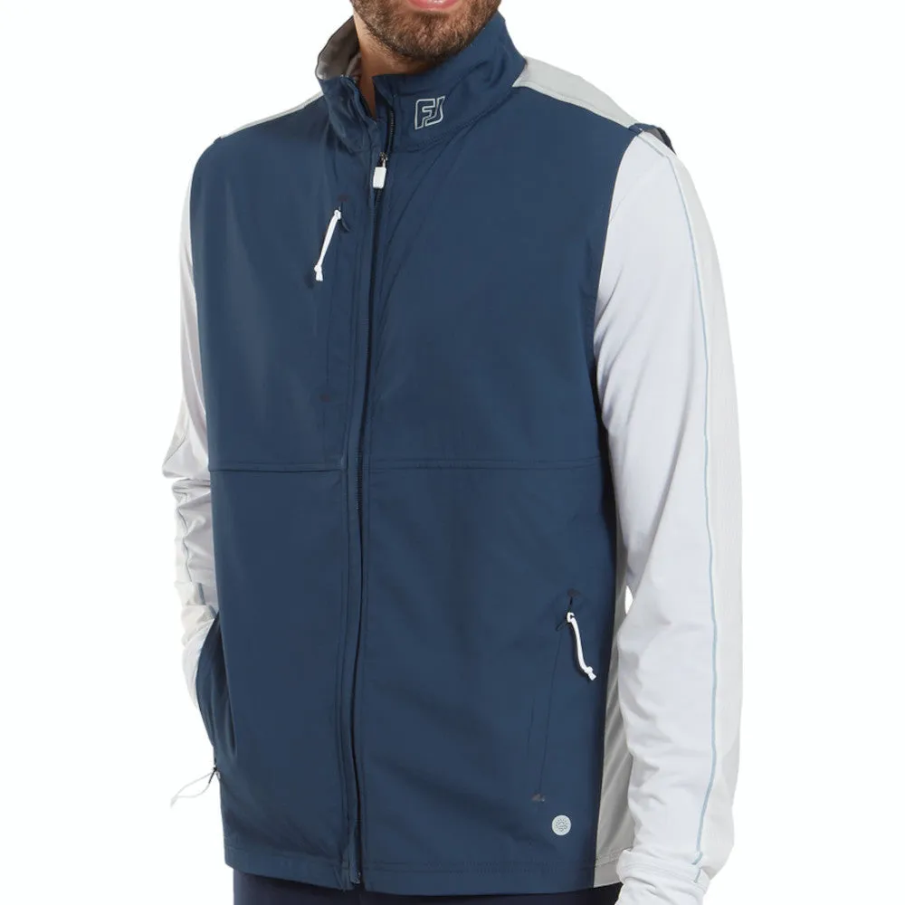 Step Into Strength Hit Your Next Level Footjoy Temposeries Lightweight Gilet - Navy/Grey