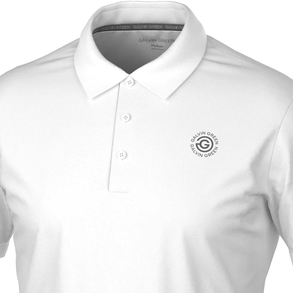 Cyber Monday Sale Galvin Green Maximilian Polo Shirt - White